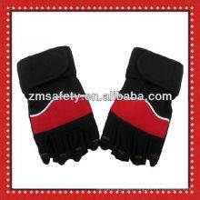 Custom Leather weightlifting workout gloves